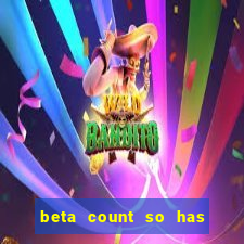 beta count so has changed pt br